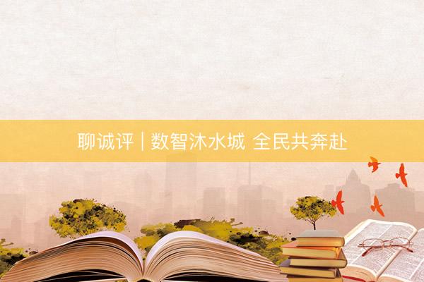 聊诚评 | 数智沐水城 全民共奔赴